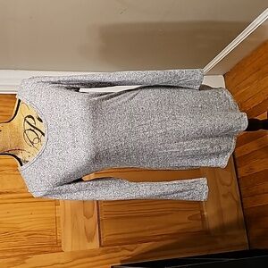 Size medium Heather Gray long sleeve, very soft dress.